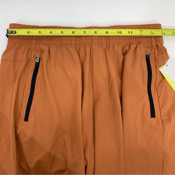 All In Motion Dark Orange Lightweight Athletic Stretch Woven Shorts Nwt Sz Small - Picture 14 of 15